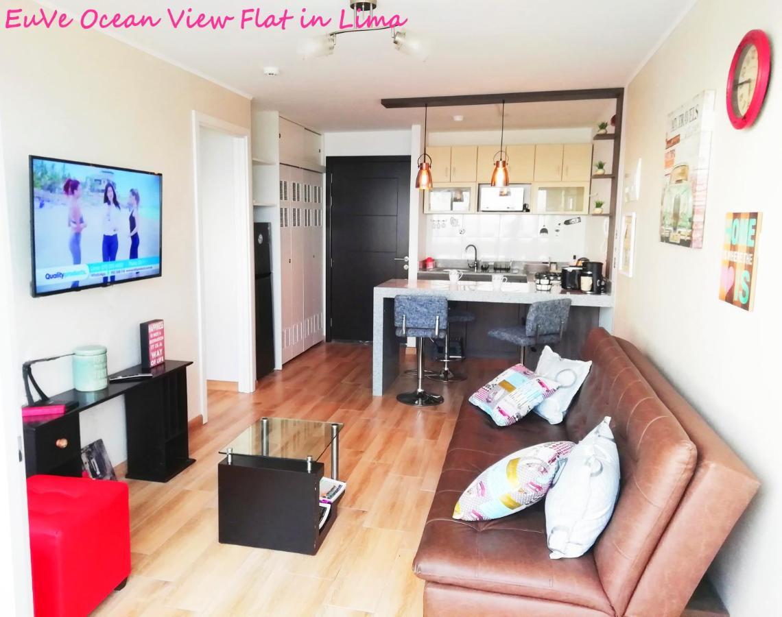 דירות Euve Ocean View Flat In לימה מראה חיצוני תמונה